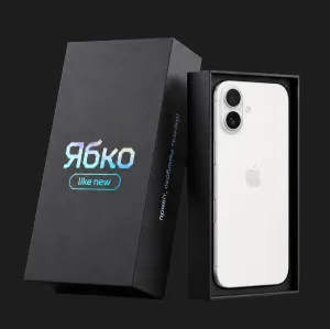 iPhone 16 Plus 128GB (White) (Как Новый) (e-Sim)