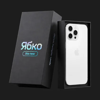 б/у iPhone 16 Pro 128GB (White Titanium) (Як Новий)