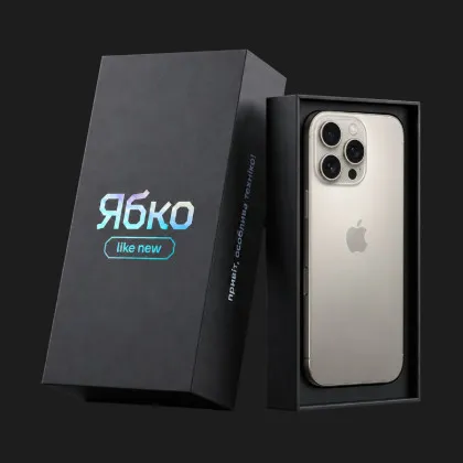б/у iPhone 16 Pro Max 512GB (Natural Titanium) (Как Новый) (e-Sim)