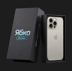 iPhone 15 Pro 256GB (Natural Titanium) (Как Новый)