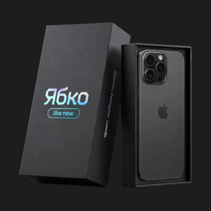 б/у iPhone 15 Pro Max 512GB (Black Titanium) (Як Новий)