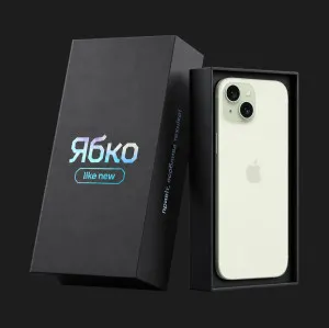 б/у iPhone 15 128GB (Green) (Як Новий) (e-Sim)