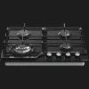 Варильна поверхня Gorenje газова на склі, 60см, чавун (GTW641KB) (Black)