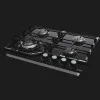 Варильна поверхня Gorenje газова на склі, 60см, чавун (GTW641KB) (Black)