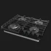 Варильна поверхня Gorenje газова на склі, 60см, чавун (GTW642SYB) (Black)