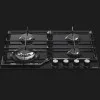 Варильна поверхня Gorenje газова на склі, 60см, чавун (GT641KB) (Black)