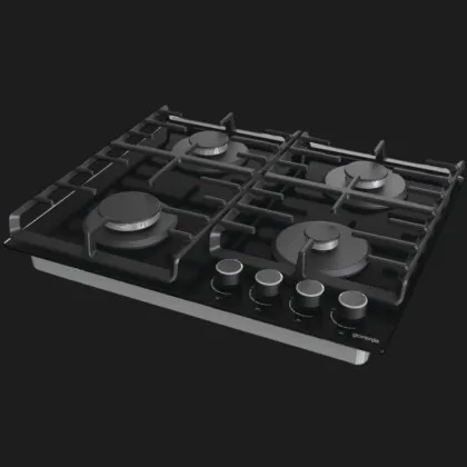 Варильна поверхня Gorenje газова на склі, 60см, чавун (GT642AB) (Black)