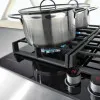 Варильна поверхня Gorenje газова на склі, 60см, чавун (GKTW642SYB) (Black)