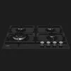 Варильна поверхня Beko газова, 60см, чавун (HILW64225S) (Black)