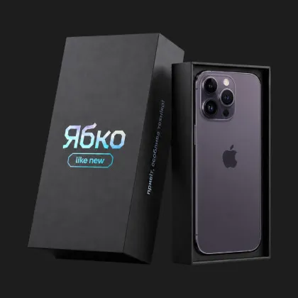 б/у iPhone 14 Pro 128GB (Deep Purple) (Как Новый) (e-Sim)