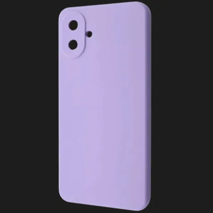Чехол WAVE Full Silicone Cover для Samsung Galaxy A07 (Light Purple)