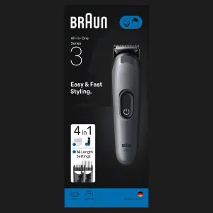 Тример Braun Series 3 (AIO 3500) (Gray) в Борисполі