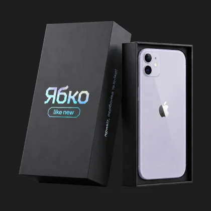 б/у iPhone 11 128GB (Purple) (Як Новий) в Кропивницькому