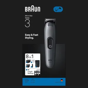 Тример Braun Series 3 (AIO 3540) (Gray) в Борисполі