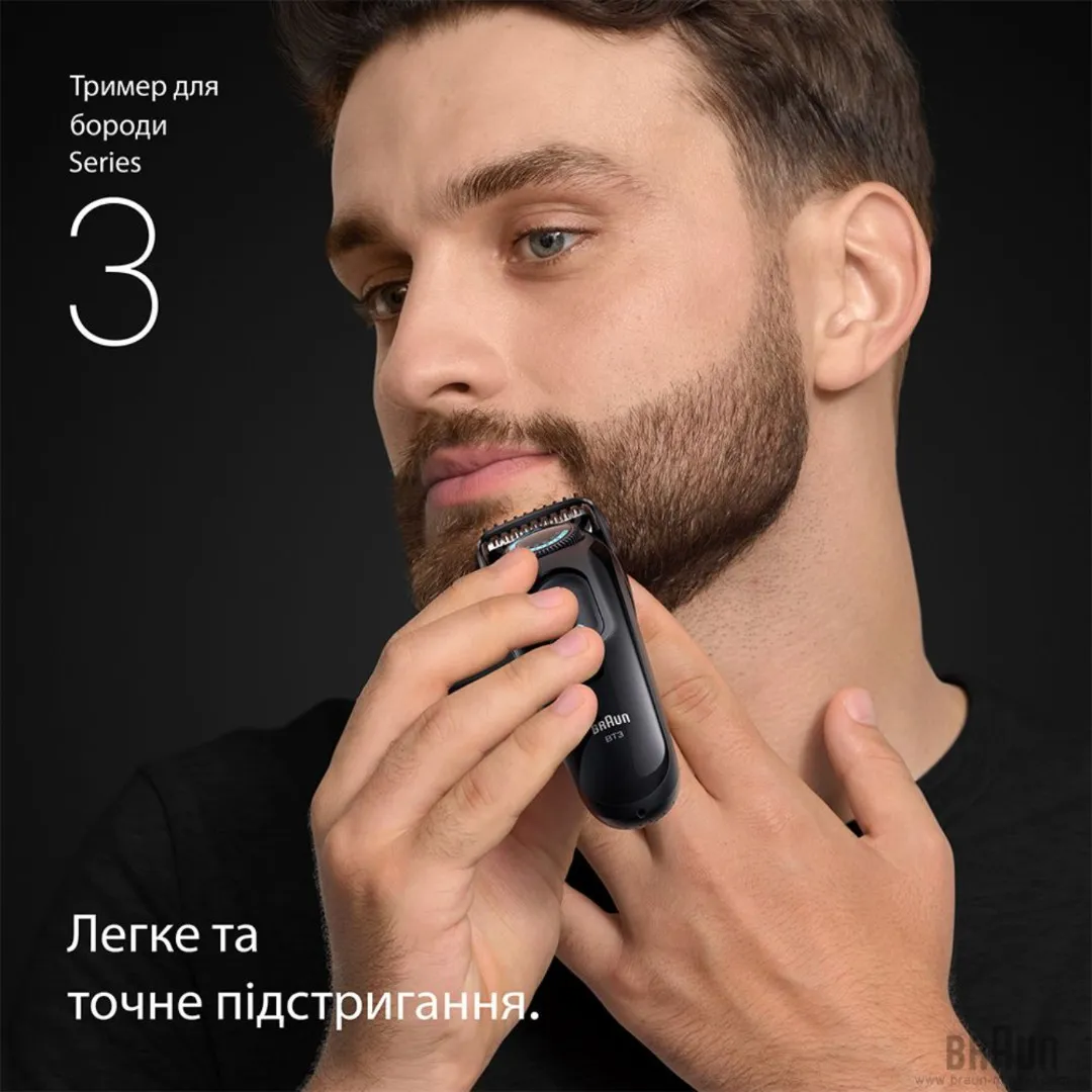 Тример Braun Series 3 (BT 3500) (Black) — фото 3