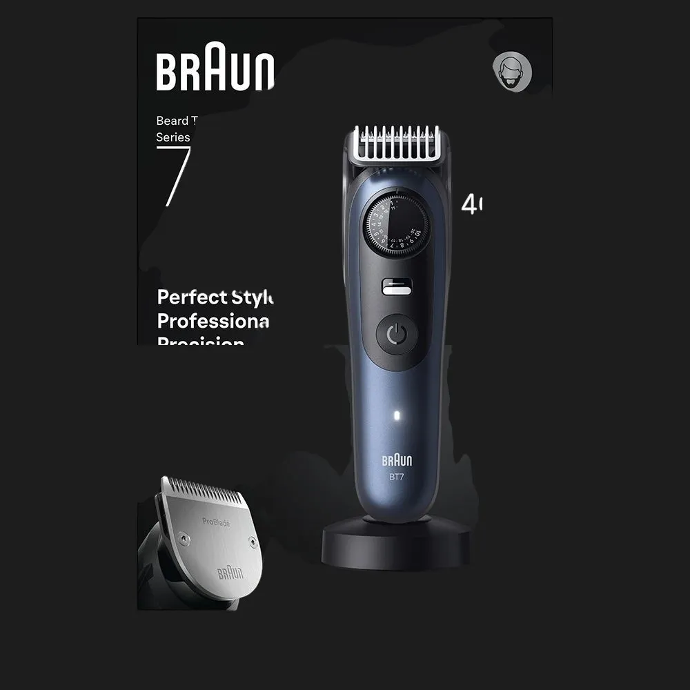 Тример Braun Series 7 (BT 7540) (Dark Blue) — фото 2