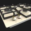 Варильна поверхня Gorenje газова, 60см, чавун (GW6D42CLI) (Beige)