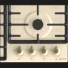 Варильна поверхня Gorenje газова, 60см, чавун (GW642CLI) (Beige)