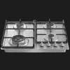 Варильна поверхня Gorenje газова, 60см, чавун (GW641EX) (Stainless Steel)