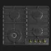 Варильна поверхня Gorenje газова, 60см, чавун (GW642CLB) (Black)
