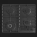 Варильна поверхня Gorenje газова, 60см, чавун (GW642SYB) (Black)