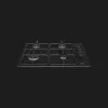 Варильна поверхня Beko газова, 60см (HIGG64123SB) (Black)