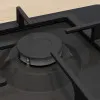 Варильна поверхня Bosch газова, 60см, чавун, WOK (PBH6C6K90R) (Black)