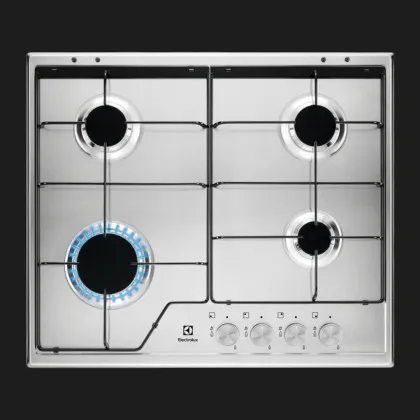 Варильна поверхня Electrolux газова, 60см (KGS6424SX) (Stainless Steel)