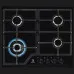 Варильна поверхня Electrolux газова, 60см, чавун (KGS6436K) (Black)