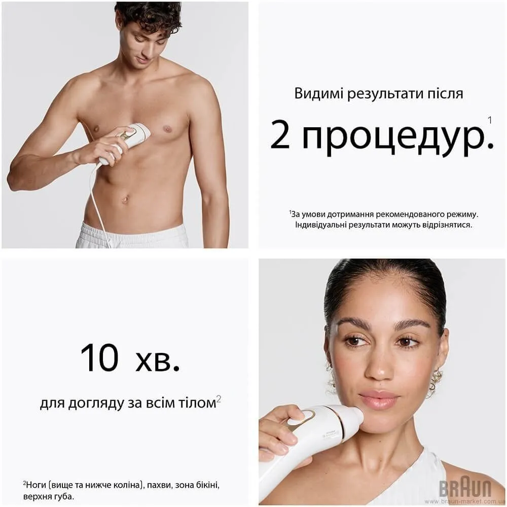 Фотоэпилятор BRAUN Silk-expert Pro 5 IPL (PL5412)