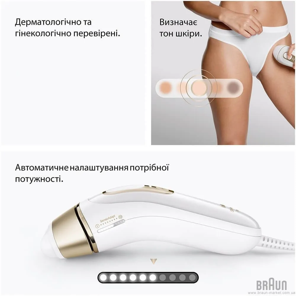 Фотоэпилятор BRAUN Silk-expert Pro 5 IPL (PL5412)