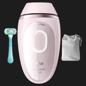Фотоепілятор BRAUN Silk-expert Mini IPL (PL1111) (Pink)