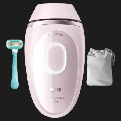 Фотоепілятор BRAUN Silk-expert Mini IPL (PL1111) (Pink)