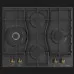 Варильна поверхня Gorenje газова, 60см, чавун (GW6D42CLB) (Black)