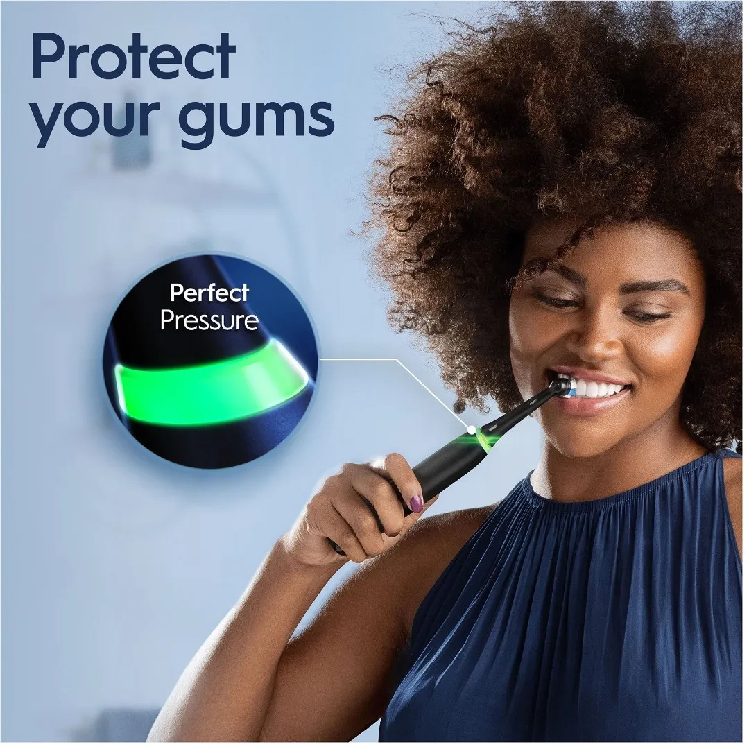 Зубна електрощітка BRAUN Oral-B iO Series 3 (Black) — фото 6