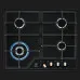 Варильна поверхня Electrolux газова, 60см, чавун (KGS6436RK) (Black)