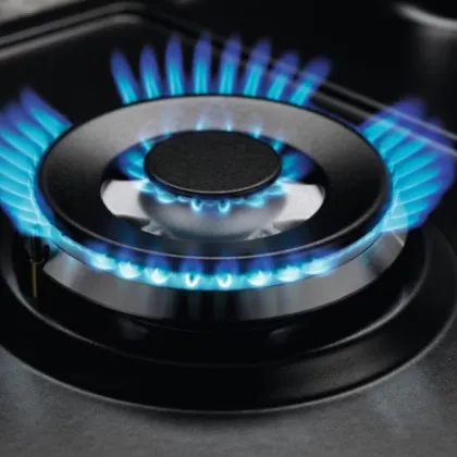 Варильна поверхня Electrolux газова, 60см, чавун (KGS6436RK) (Black)