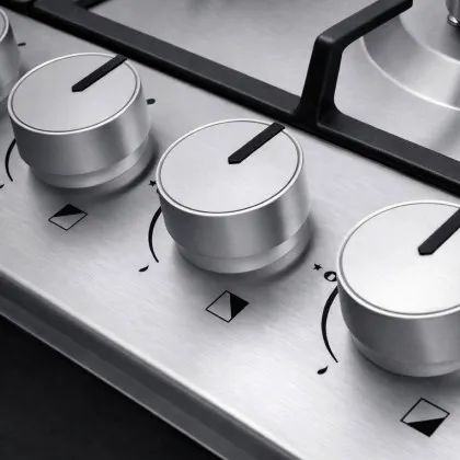 Варильна поверхня Hansa газова, 60см, чавун (BHGI610502) (Stainless Steel)