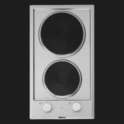 Варильна поверхня Beko електрична, 30см (HDCE32200X) (Stainless Steel)