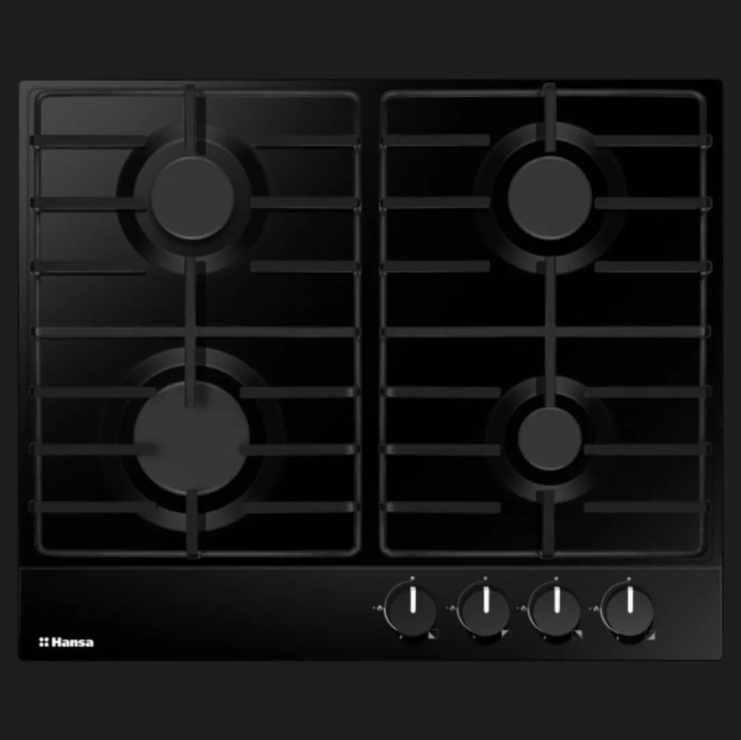 Варильна поверхня Hansa газова, 60см (BHGS650103) (Black)