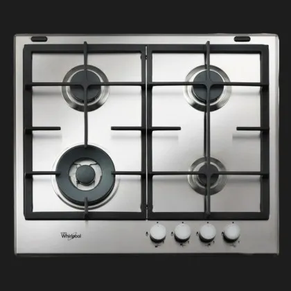 Варильна поверхня Whirlpool газова, 60см, чавун (GMA6422/IX) (Stainless Steel)