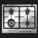 Варильна поверхня Whirlpool газова, 60см, чавун (GMA6422/IX) (Stainless Steel)