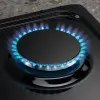 Варильна поверхня Electrolux газова, 90см, чавун (KGS9536RN) (Black)