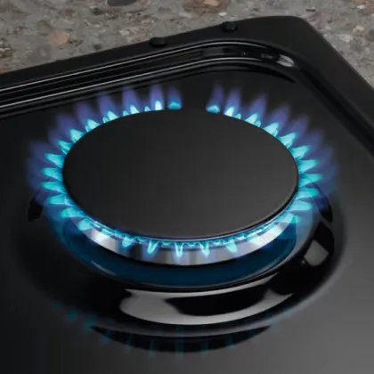 Варильна поверхня Electrolux газова, 90см, чавун (KGS9536RN) (Black)