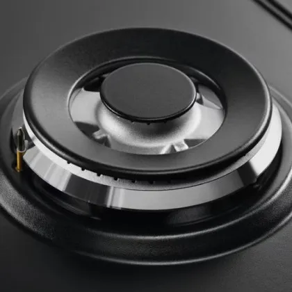 Варильна поверхня Electrolux газова, 90см, чавун (KGS9536RN) (Black)