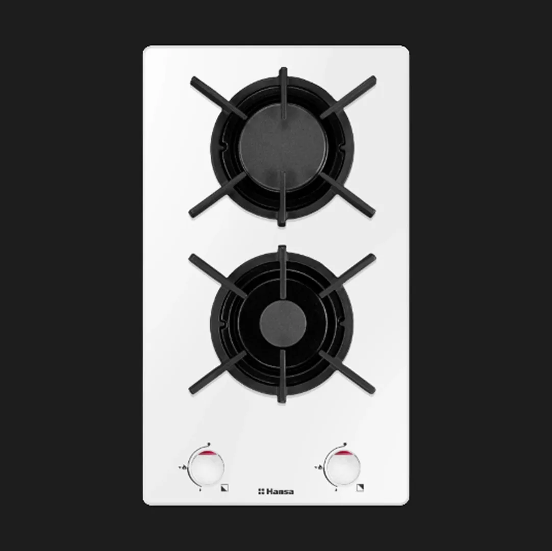Варильна поверхня Hansa газова, 30см, чавун (BHKW310300) (White)