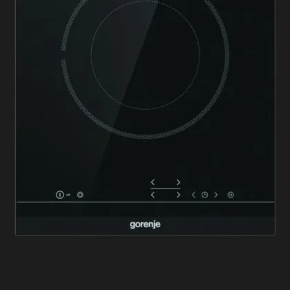 Варильна поверхня Gorenje електрична склокерамічна, 30см, Доміно (ECT322BCSC) (Black)