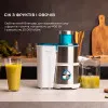 Соковыжималка Cecotec Juice & Fresh 400 (Titan White) (CCTC-04154)