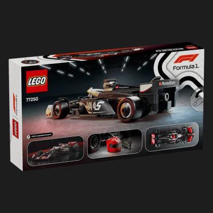 Конструктор LEGO Speed ​​Champions Гоночный автомобиль MoneyGram Haas F1 Team VF-24 (77250)