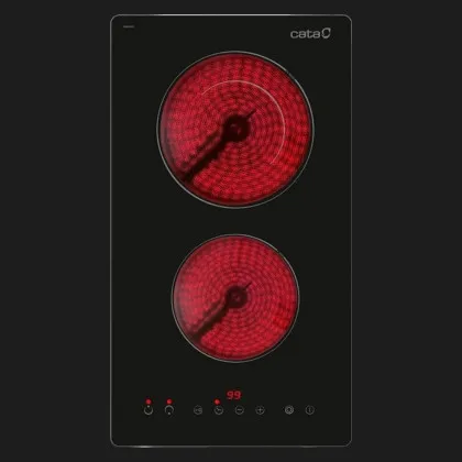 Варильна поверхня Cata електрична склокерамічна, 30см, TD 3002 BK (8060405) (Black)